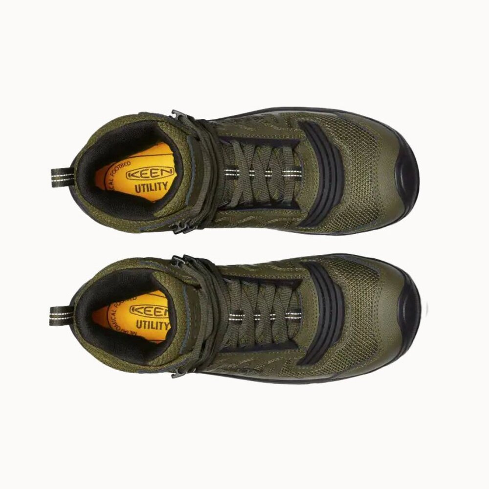*** SOLD ***KEEN Men's Reno 6" Mid Waterproof Work Boots - Composite Toe 12 D - Picture 1 of 6